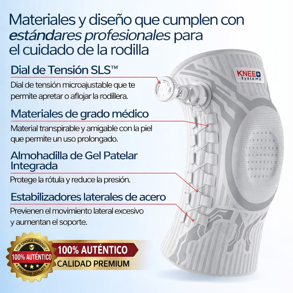 Rodillera de Soporte y Alivio RecuMovex